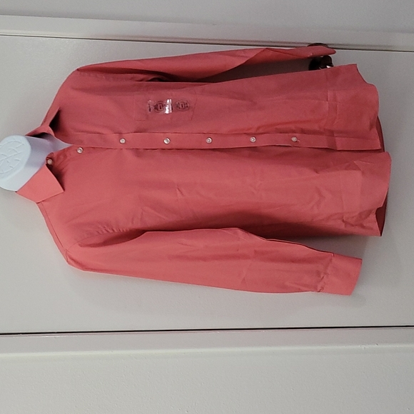 Arrow USA 1851 Cyclamen Regular Fit Long Sleeve Dress Shirt Small 14-14.5 32/33 - Picture 5 of 16